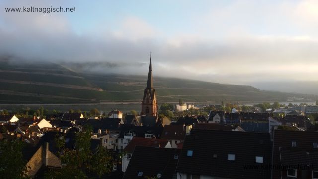 Bib Blick auf ev. Kirche u Bingen  Okt 2017 D