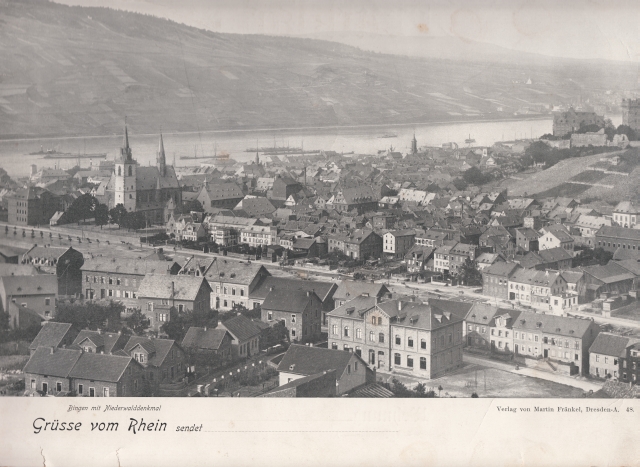 Bib Riesenkarte Schule Vordergund ca 1900 Bib Riesenkarte Schule Vordergund ca 1900