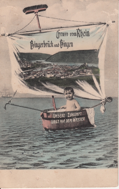 Bib Zukunft liegt auf d Wasser 1915