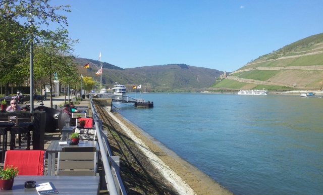 Bingen Fruehling Rhein 2015 E