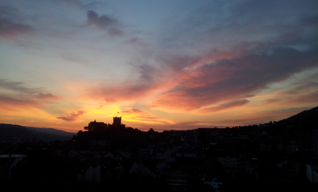 Burg Sonnenaufg 2_8_14 Burg Sonnenaufg 2_8_14