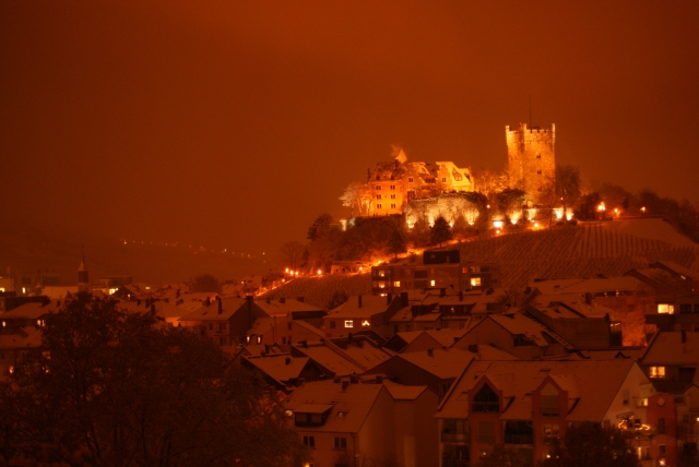 Burg im Schnee am Abend 7_12_12 Burg im Schnee am Abend 7_12_12
