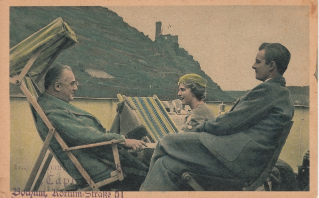 Burgruine Ehrenfels Filmszene Traum vom Rhein Burgruine Ehrenfels Filmszene Traum vom Rhein