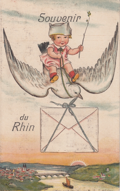 Leporello Souvenir du Rhin 1923