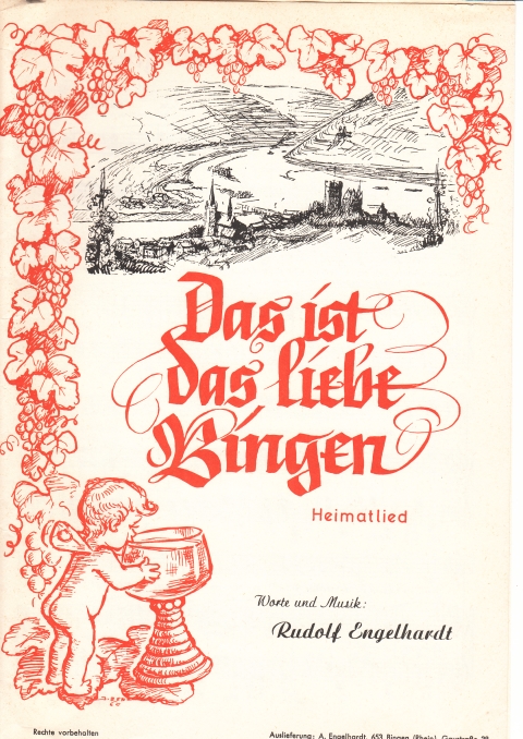 Liederheft Bingen Engelhadrt
