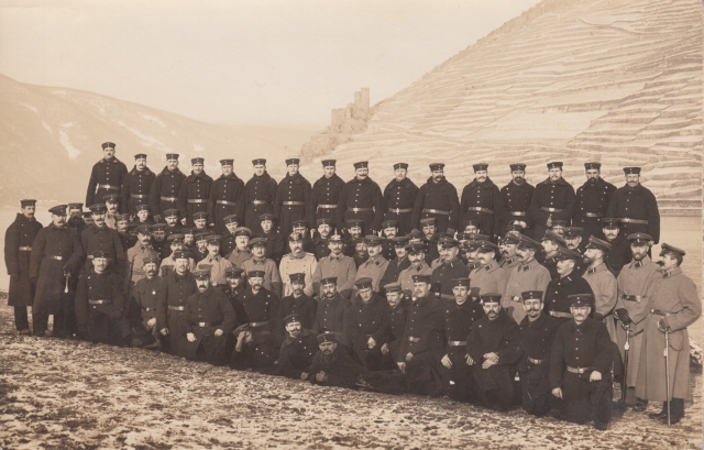 Maust Soldaten 1915 Rh Nahe Bingen