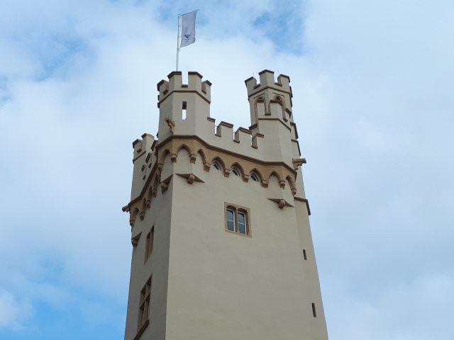 Mausturm Niedrigwasser Sommer 2018 C