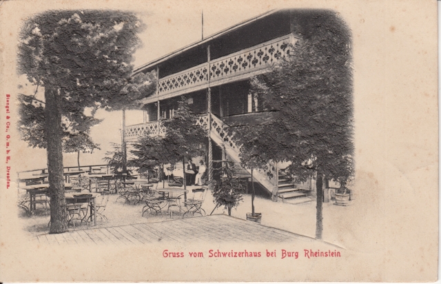 Waldgaststaetten Schweizerhaus vermutl 1920