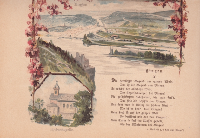 Album Mein Herz ist am Rhein Inhalt Bingen