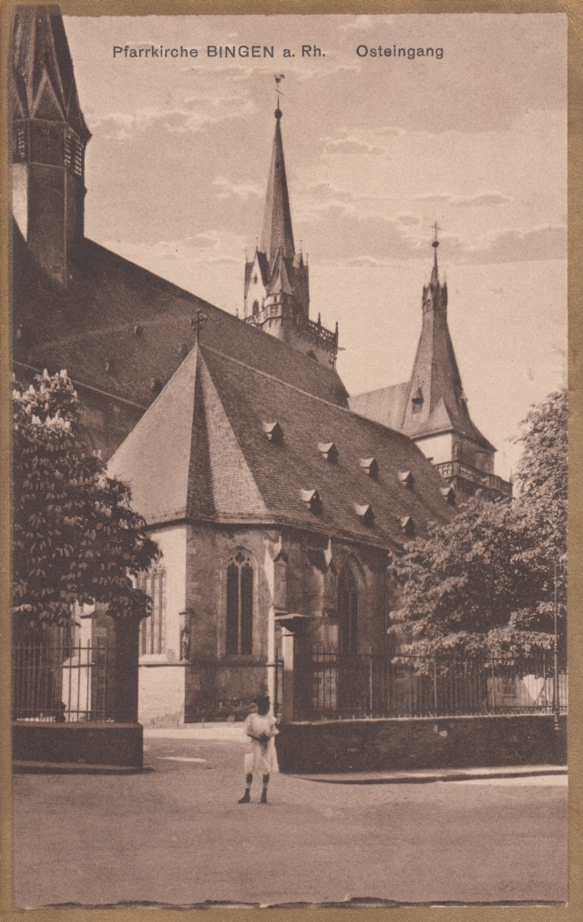 Bin Basilika Osteingang gel 1924 Bin Basilika Osteingang gel 1924