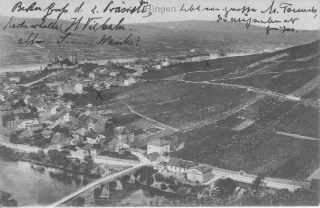 Bin Drususbruecke Stadt ca 1920 Bin Drususbruecke Stadt ca 1920