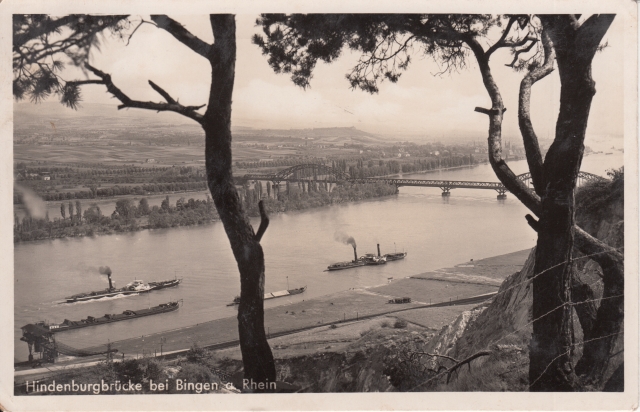 Bin Hindenburgbruecke 1943 post gel