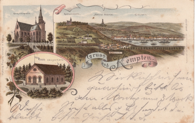 Bin Kempten Litho 1905