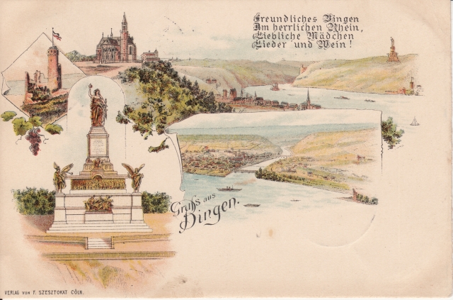 Bin Litho postal gel 1896 Bin Litho postal gel 1896
