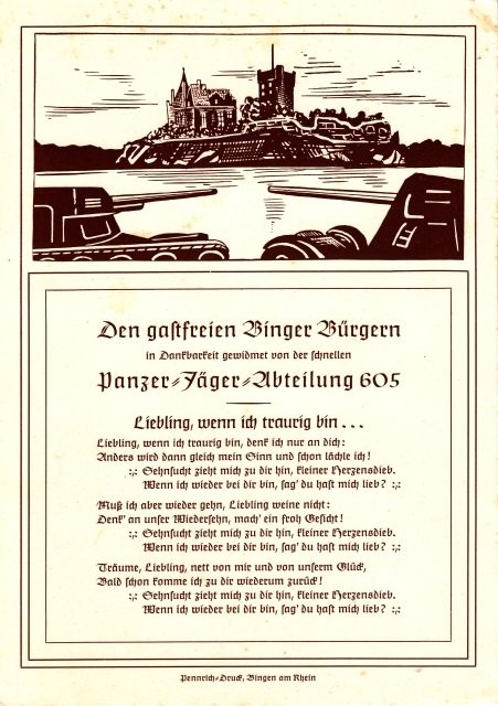 Bin Panzer Jaeger Abtlg 1940