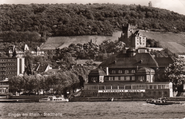 Bin Stadthalle post gel 1962