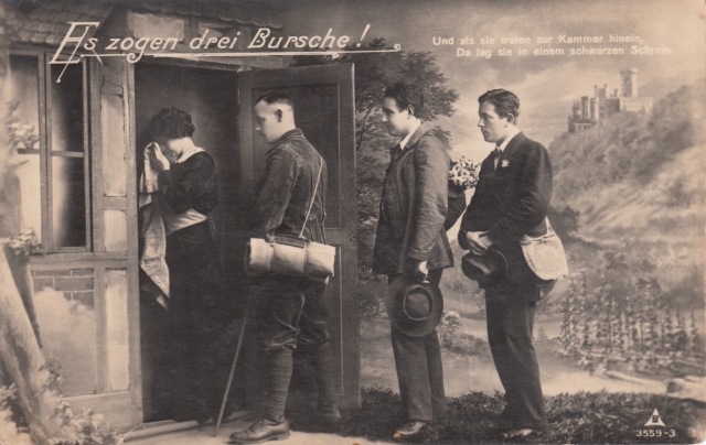 Es zogen drei Burschen dritte Bilderfolge C