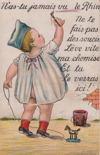 Leporello 1922 Kind malt Wand franz