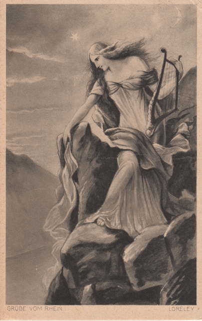 Loreley Kuenstlerkarte 1932