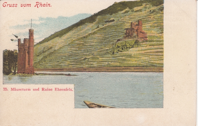 Maust 1900 postal gel bunt