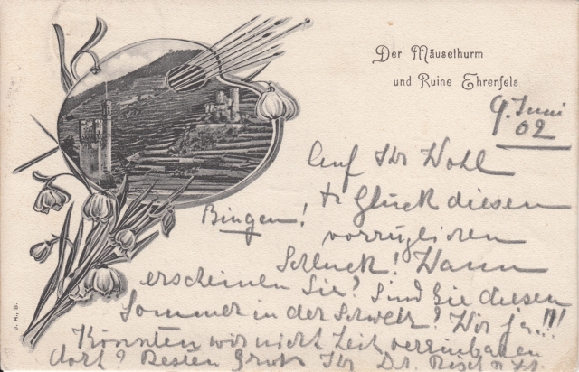 Maust 1902 Jugendstilmotiv