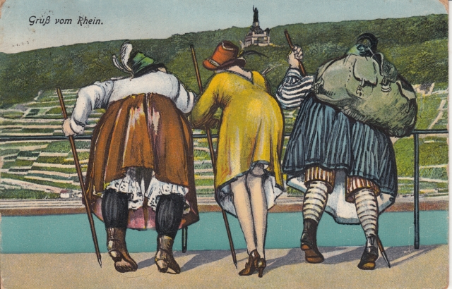 Rheingruesse 3 Frauen m Blick Germania 127 Rheingruesse 3 Frauen m Blick Germania 127