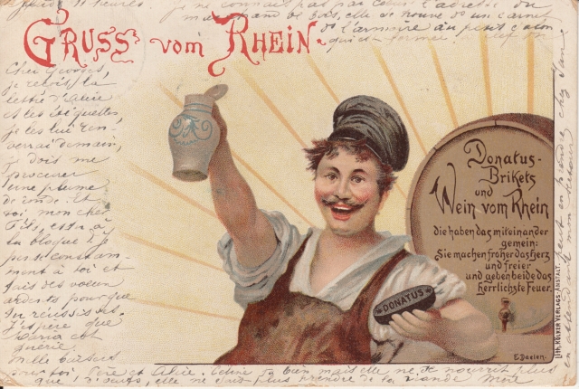 Rheingruss Donatus Brikets gel 1899