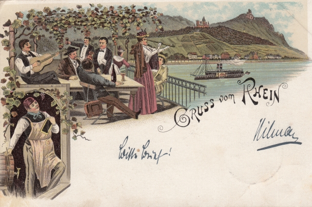 Rheingruss post gel 1897 Rheingruss post gel 1897