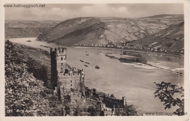 Umgebung v Bingen Burg Sooneck 1936 (2)