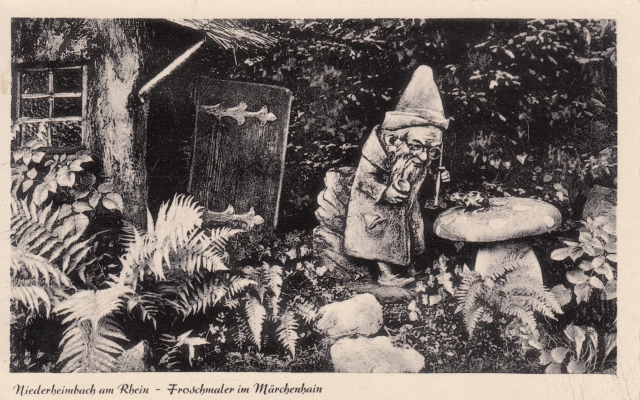 Waldgaststaette Maerchenhain Froschmaler ca 1950 Waldgaststaette Maerchenhain Froschmaler ca 1950