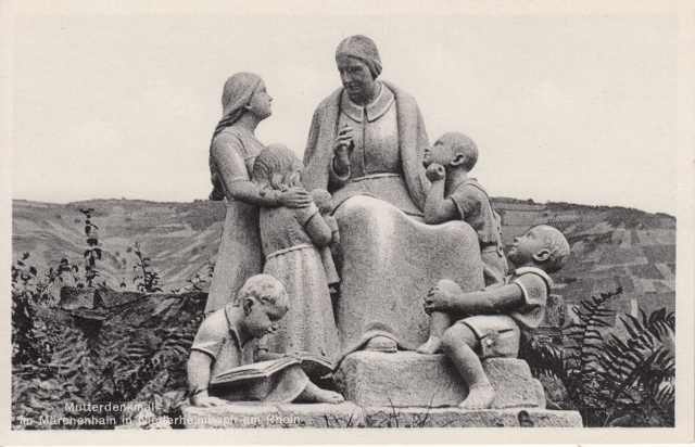 Waldgaststaette Maerchenhain Mutterdenkmal 30er Waldgaststaette Maerchenhain Mutterdenkmal 30er