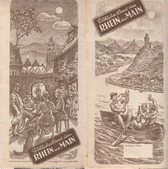 Werbung alt Prospekt 1938