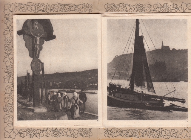 Werbung alt Prospekt DER RHEIN_BILDER SEINER SCHOENHEIT Inhalt